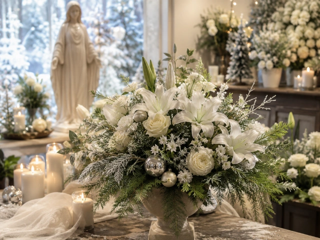 Creazioni natalizie per la Festa dell'Immacolata
