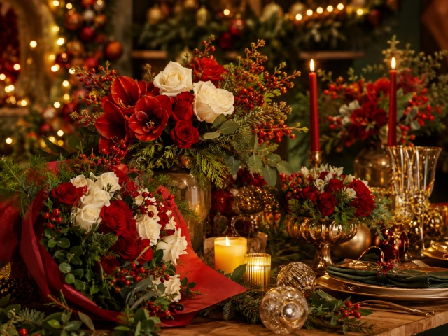 Fiori e decorazioni per Natale, Capodanno ed Epifania