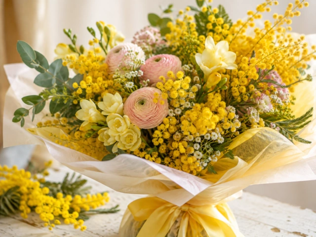 Mimose e fiori per la Festa della donna