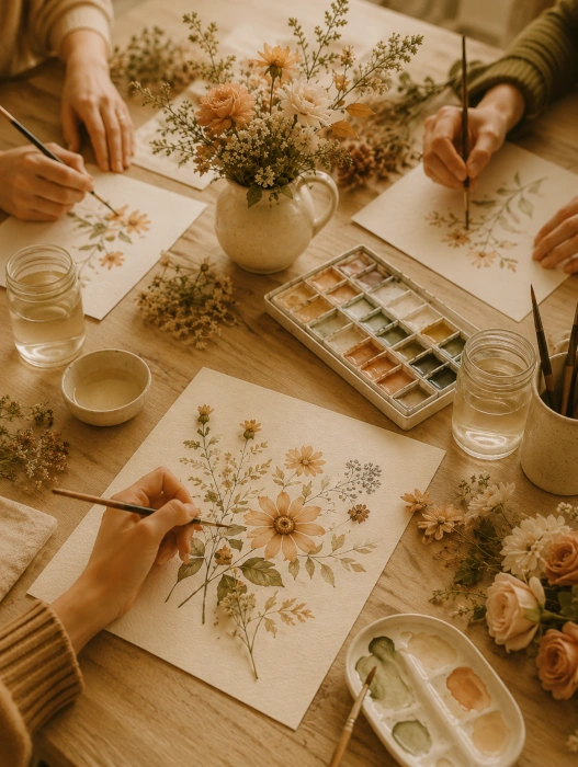 Workshop creativo dedicato all'acquerello