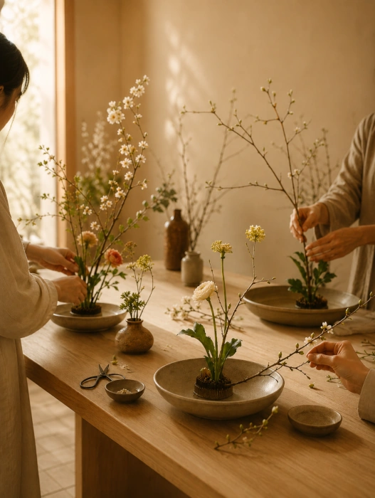Workshop dedicato all'ikebana